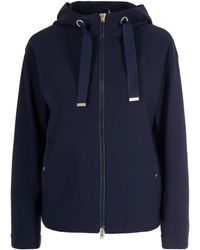 Herno - Short Waterproof Neoprene Jacket With Adjustable Hem - Lyst