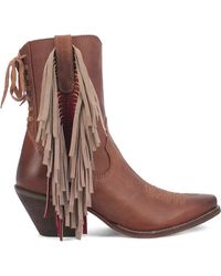 Dingo - Fringe Benefits Leather Zipper Cowboy - Lyst