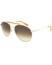 Tom Ford - Sunglasses Aviator Full Rim, Rose Frame And Gradient Lens Ft033828F - Lyst