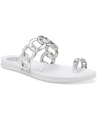 Vince Camuto - Emagenta Chain Toe Loop Jelly Sandals - Lyst