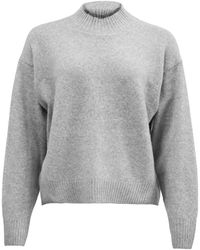 WITHBLACK - Melina High Neck Knitted Pullover - Lyst