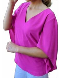 Anna Cate - Nina Short Sleeve Top - Lyst
