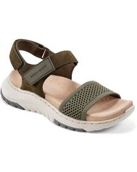 Easy Spirit - Sway Suede Ankle Strap - Lyst