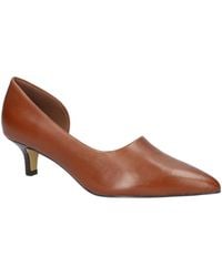 Bella Vita - Quilla Leather Pointed Toe D'orsay Heels - Lyst