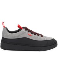 Bally - Two-Tone Lace-Up Sneakers - Lyst