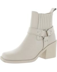 Steve Madden - Wells Leather Harness Chelsea Boots - Lyst