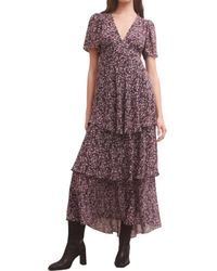 Z Supply - Everly Floral Midi Dress - Lyst