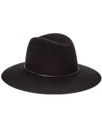 Phenix - Short Brim Wool Fedora - Lyst