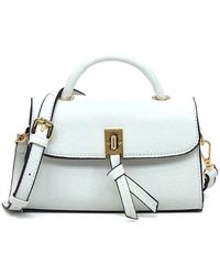 Fashnzfab - Twist Lock Flap Satchel Crossbody Bag - Lyst