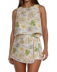 Sincerely Ours - Tilly Wrap Skort - Lyst