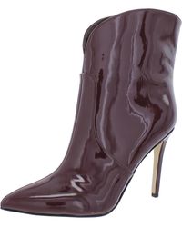 Nine West - Tolate Patent Pointed Toe Booties - Lyst
