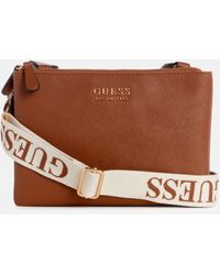 Guess Factory - Lindfield Triple Compartment Crossbody - Lyst