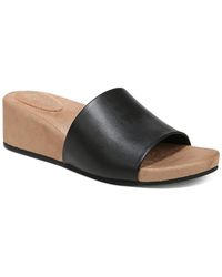 Giani Bernini - Giuliaa Faux Leather Slip On Slide Sandals - Lyst