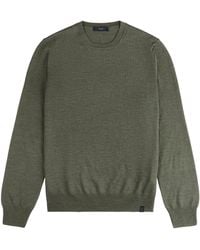 Fay - Refined Wool Crew Neck Sweater - Lyst