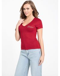 Guess - Frankie Logo Tee - Lyst