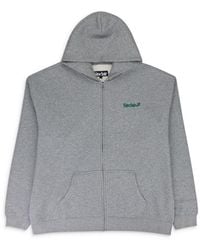 Sinclair - Heather Zip Up Essential Hoodie - Lyst