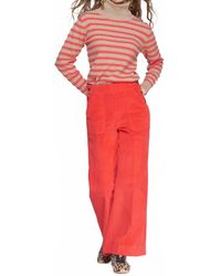 Vilagallo - The Muriel Corduroy Wide-Leg Pant - Lyst