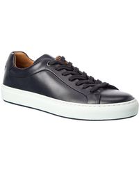 BOSS - Mirage Leather Sneaker - Lyst