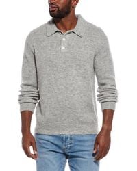 Madewell - Alpaca & Wool-Blend Polo Sweater - Lyst