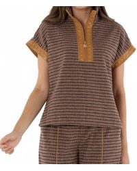 Emily Mccarthy - Poppy Tweed Top - Lyst