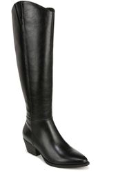 LifeStride - Reese Faux Leather Block Heel Knee-High Boots - Lyst