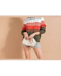 Kori - Color Block Sweater - Lyst