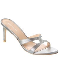 Stuart Weitzman - Soiree Sleek 75 Satin Sandal - Lyst