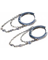 Native Gem - Tresor Huggies Earring - Lyst