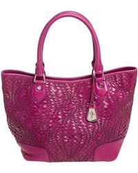 Cole Haan - Majenta Woven Leather Tote - Lyst