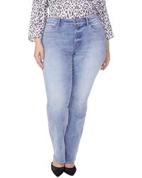 NYDJ - Plus Marilyn Biscayne Straight Leg Jean - Lyst