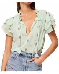 MISA Los Angles - Maria Bohemian Top - Lyst