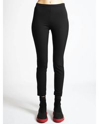 Pinko - Black Technical Fabric Pants - Lyst