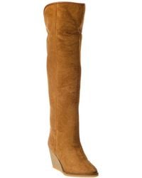 Isabel Marant - Tilin Suede Over-The-Knee Boot - Lyst