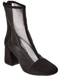 Free People - Wisteria Mesh & Leather Boot - Lyst