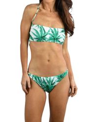 MILLY - Palm Trees St. Lucia Bikini Bottom - Lyst
