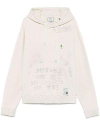 Maison Mihara Yasuhiro - Hoodie With Drawstring Hood And Embroidered Detailing - Lyst