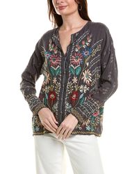 Johnny Was - Cassia Button-down Blouse - Lyst