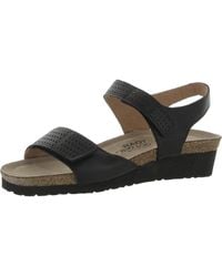 Naot - Vivian Leather Ankle Strap Slingback Sandals - Lyst