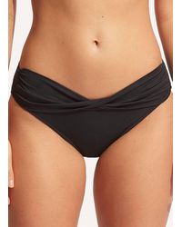 Seafolly - Twist Band Hipster Bottom - Lyst