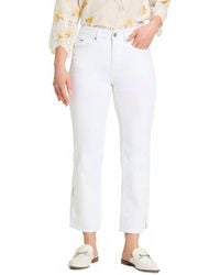 Fdj - Olivia Boot Crop Denim Jeans - Lyst