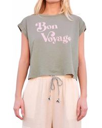 Sundry - Bon Voyage Muscle Tank Top - Lyst