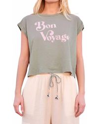 Sundry - Bon Voyage Muscle Tank Top - Lyst