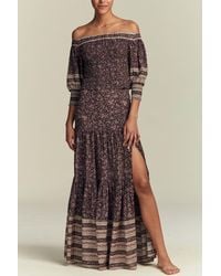 Veronica Beard - Rosalinda Off The Shoulder Top - Lyst