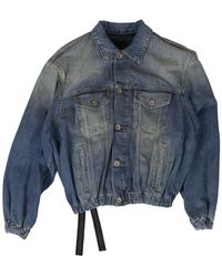 Unravel Project - Cotton Oversized Denim Jacket - Lyst