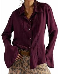 Free People - Melrose Button-Down Top - Lyst