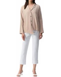 Joseph Ribkoff - Textured Woven Asymmetrical Jacket - Lyst