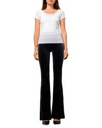 Avenue Montaigne - Bellini Velvet Pant - Lyst