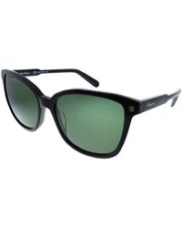 Ferragamo - Salvatore Sf 815s 001 56mm Square Sunglasses - Lyst