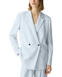 Theory - Relaxed Double Breasted Jack Jacket - Lyst