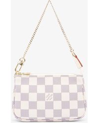 Louis Vuitton - Mini Pochette Accessoires Damier Azur Canvas Mini Bag - Lyst
